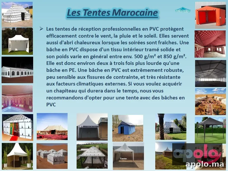 Les tentes Marocaines